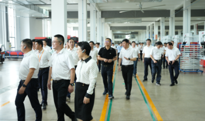 紹興市政府調研團點贊金帝“未來工廠”項目，樹立薯類銷售行業新標桿